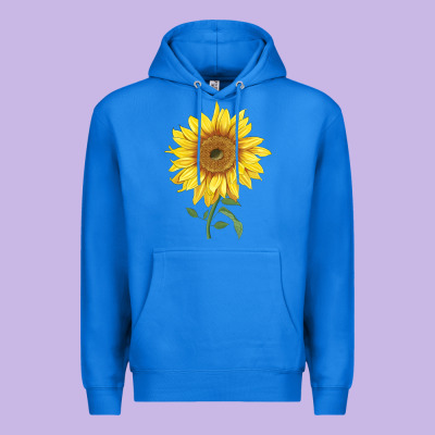 Bambino Sunflower Premium Hoodie Designed By Lillyallendesigns