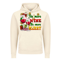 Vintage Artic The more wine the more merry Vintage Hoodie - AdoDesignShop