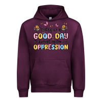 Mauve Wine today is a good day to disrupt systems of oppressi Urban Hoodie - MaliasSmallBusiness