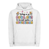 Pigment Lunar Rock today is a good day to disrupt systems of oppressi Urban Hoodie - MaliasSmallBusiness