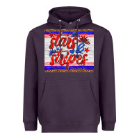Plum stars and stripes tumbler Heavyweight Hoodie - HRA Design Shop