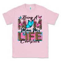 Bubblegum Pink being a mom makes my life complete Classic Tee - Zillion Design Studio