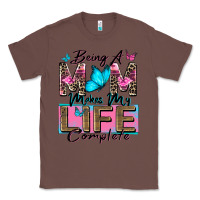 Chestnut being a mom makes my life complete Classic Tee - Zillion Design Studio