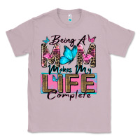 Lilac being a mom makes my life complete Classic Tee - Zillion Design Studio