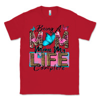 Red being a mom makes my life complete Classic Tee - Zillion Design Studio