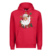 Cardinal Believe Christmas Premium Hoodie - NancyCooperArtShop