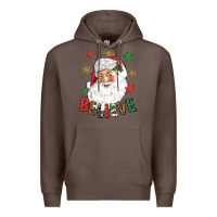 Coffee Believe Christmas Premium Hoodie - NancyCooperArtShop