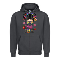 Smoke hello pre k Zipper Hoodie - texasbilliewilder