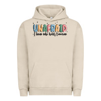 Pigment French Oak unafraid Urban Hoodie - MaliasSmallBusiness