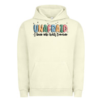 Pigment Pistachio unafraid Urban Hoodie - MaliasSmallBusiness