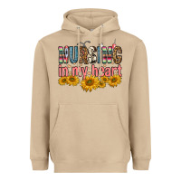 Mushroom nursing in my heart Heavyweight Hoodie - FaDigitalArtStudio