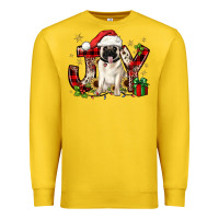 Lemon christmas joy pug Premium Sweatshirt - JahusDesignShop