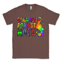 Chestnut straight against hate pride lgbtq Classic Tee - texasbilliewilder