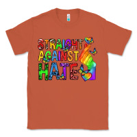 Copper straight against hate pride lgbtq Classic Tee - texasbilliewilder
