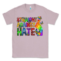 Lilac straight against hate pride lgbtq Classic Tee - texasbilliewilder