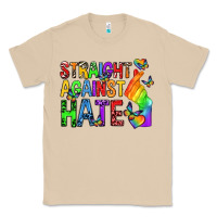 Mushroom straight against hate pride lgbtq Classic Tee - texasbilliewilder