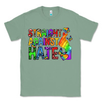 Sage straight against hate pride lgbtq Classic Tee - texasbilliewilder