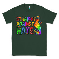 Sports Green straight against hate pride lgbtq Classic Tee - texasbilliewilder