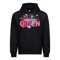 Black birthday queen Urban Hoodie - MaliasSmallBusiness
