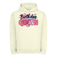 Pigment Pistachio birthday queen Urban Hoodie - MaliasSmallBusiness