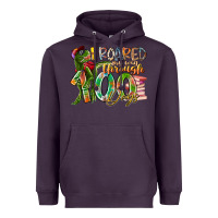 Plum i roared my way through 100 days Heavyweight Hoodie - RacoonDesign