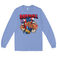 Colony Blue Baseball life afro girl sneakers Long Sleeve Tee - RanaPortraitStore