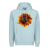 Blue Mist ring o fine sunflower Premium Hoodie - LillyAllenDesigns