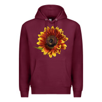Burgundy ring o fine sunflower Premium Hoodie - LillyAllenDesigns