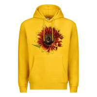 Lemon ring o fine sunflower Premium Hoodie - LillyAllenDesigns