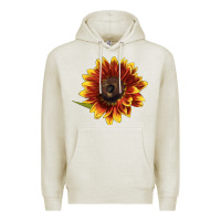Oatmeal Heather ring o fine sunflower Premium Hoodie - LillyAllenDesigns