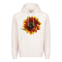 Pale Pink ring o fine sunflower Premium Hoodie - LillyAllenDesigns
