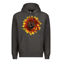Smoke ring o fine sunflower Premium Hoodie - LillyAllenDesigns
