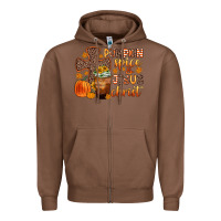 Chestnut pumpkin spice and jesus christ Zipper Hoodie - Zillion Design Studio