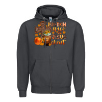 Smoke pumpkin spice and jesus christ Zipper Hoodie - Zillion Design Studio