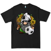 Black soccer gnome Premium Tee - RacoonDesign