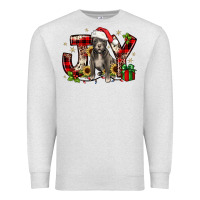 Oatmeal Heather Christmas joy pitbull Premium Sweatshirt - JahusDesignShop