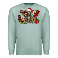 Seafoam Christmas joy pitbull Premium Sweatshirt - JahusDesignShop