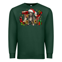 Sports Green Christmas joy pitbull Premium Sweatshirt - JahusDesignShop