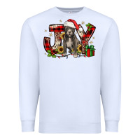 White Christmas joy pitbull Premium Sweatshirt - JahusDesignShop