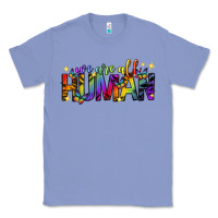 Colony Blue we are all human pride lgbtq Classic Tee - texasbilliewilder