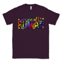 Plum we are all human pride lgbtq Classic Tee - texasbilliewilder