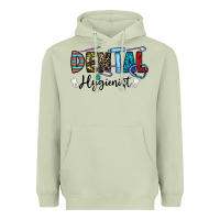 Matcha dental hygienist Heavyweight Hoodie - CowhideDigitalArt