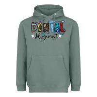 Sage dental hygienist Heavyweight Hoodie - CowhideDigitalArt