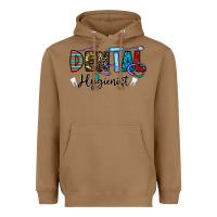 Toasted Coconut dental hygienist Heavyweight Hoodie - CowhideDigitalArt
