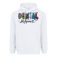 White dental hygienist Heavyweight Hoodie - CowhideDigitalArt