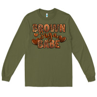 Army Green Brown sugar babe Long Sleeve Tee - RanaPortraitStore