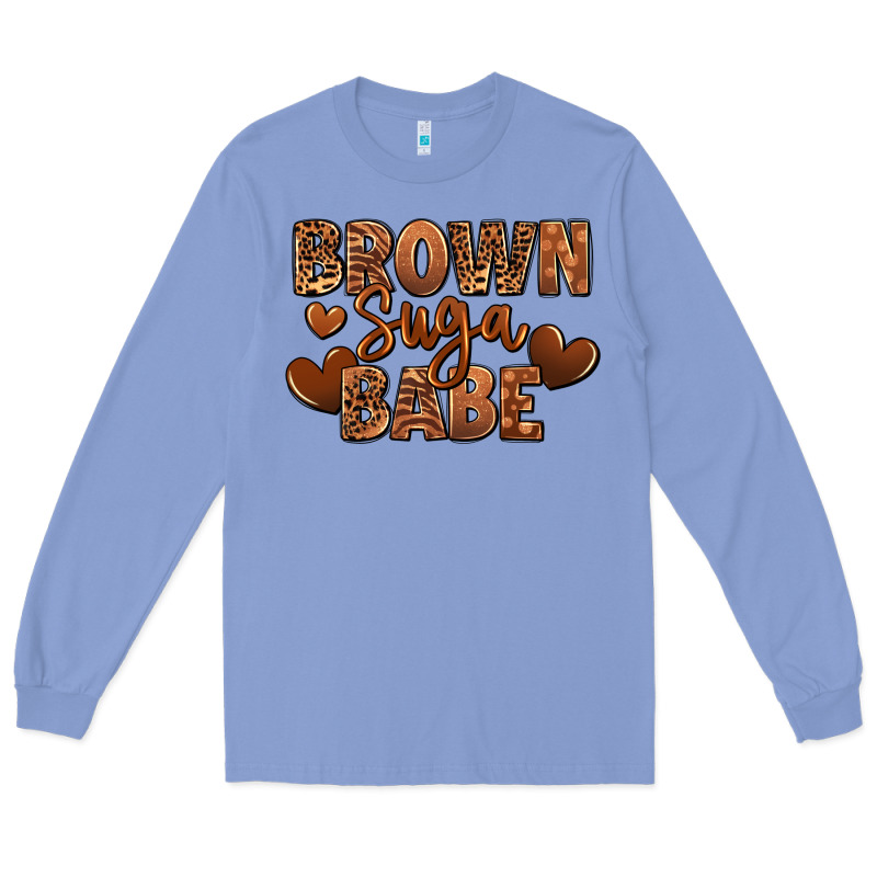 Brown Sugar Babe Long Sleeve Tee by RanaPortraitStore | Teevron