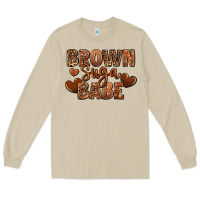 Mushroom Brown sugar babe Long Sleeve Tee - RanaPortraitStore