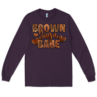 Plum Brown sugar babe Long Sleeve Tee - RanaPortraitStore