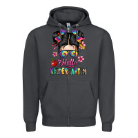 Smoke hello kindergarten Zipper Hoodie - texasbilliewilder